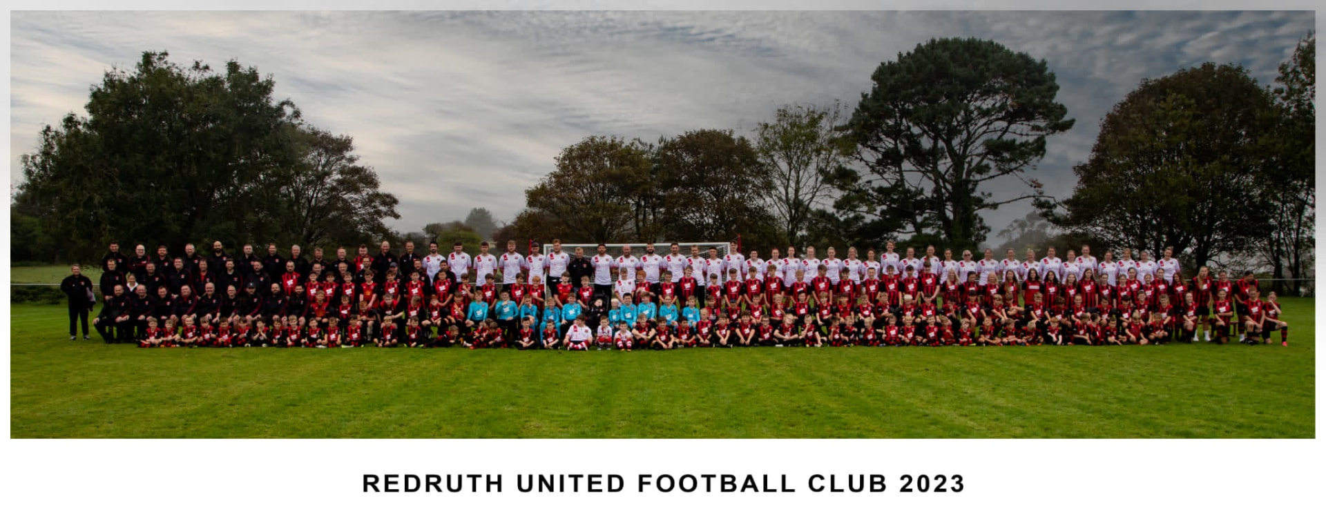 Redruth United squads together in 2023